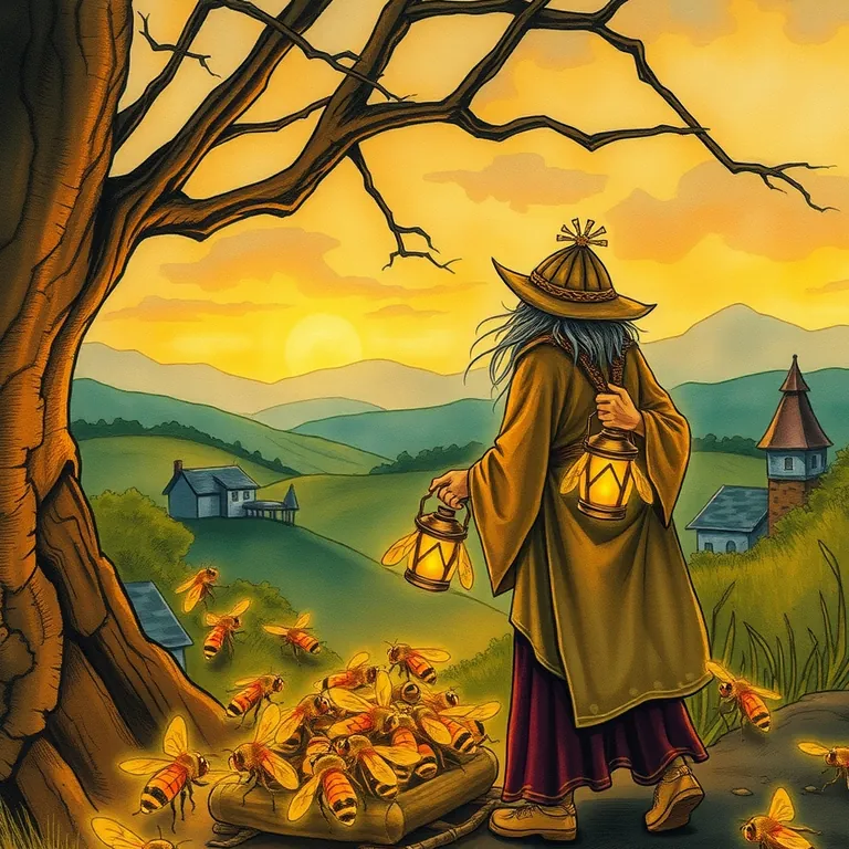 Fantasy tabletop RPG style illustration representing Beehiiv
