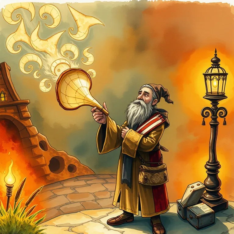 Fantasy tabletop RPG style illustration representing Bland AI