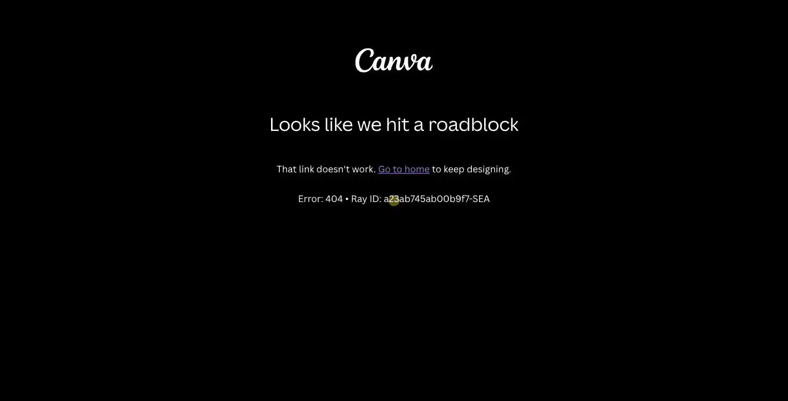 Canva's AI design feature cards on the homepage, from canva.com