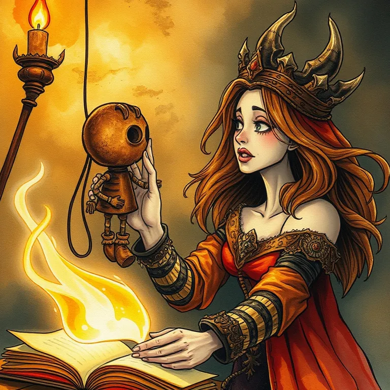 Fantasy tabletop RPG style illustration representing ElevenLabs