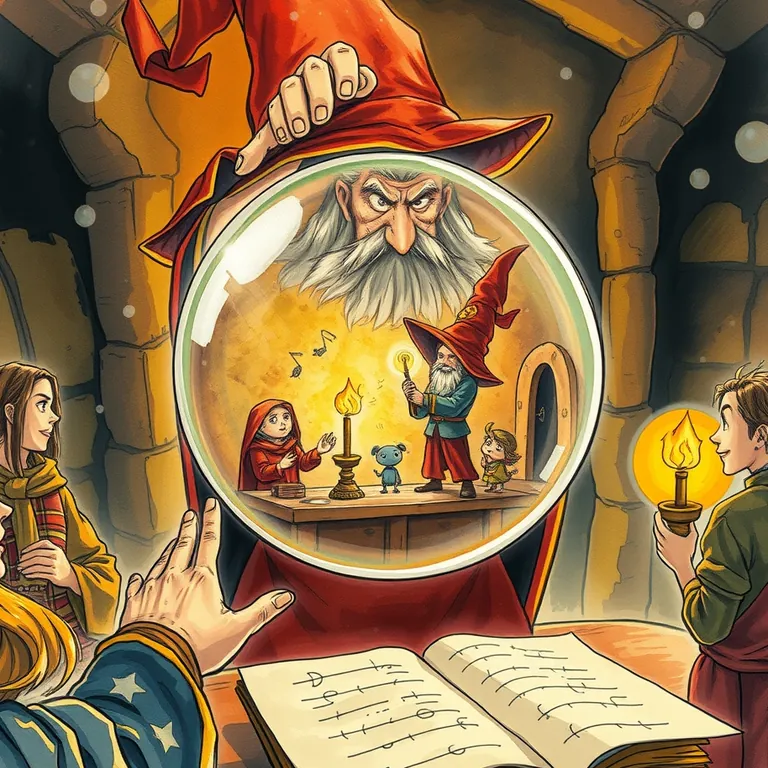 Fantasy tabletop RPG style illustration representing Loom