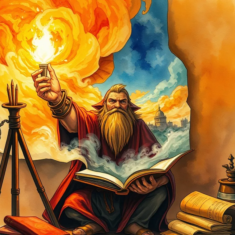 Fantasy tabletop RPG style illustration representing Midjourney