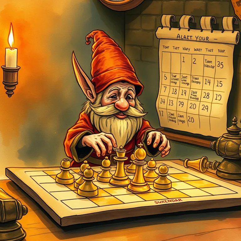 Fantasy tabletop RPG style illustration representing Motion