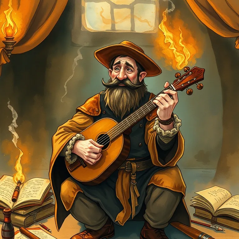 Fantasy tabletop RPG style illustration representing Suno