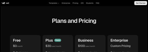 v0 pricing page preview