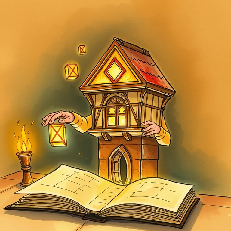 Fantasy tabletop RPG style illustration representing v0