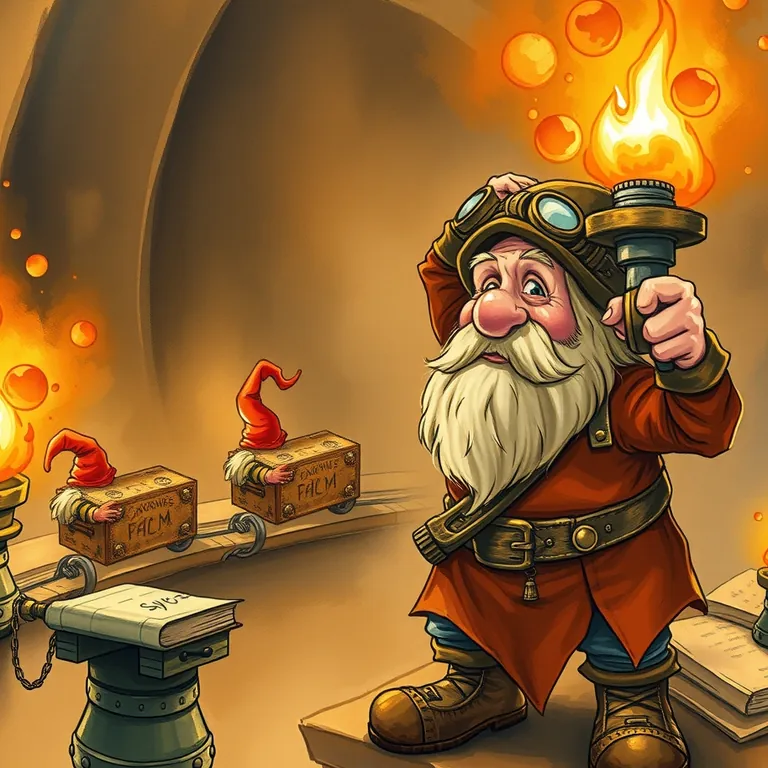 Fantasy tabletop RPG style illustration representing Zapier: AI by Zapier